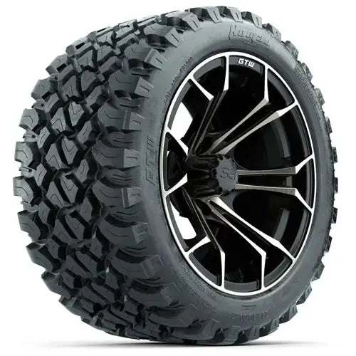 23x10-R14 GTW Nomad Radial All Terrain Tire mounted on 14x7 Spyder Matte Bronze Wheel