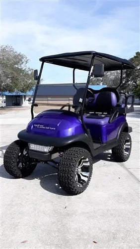 2015 Plum Crazy Club Car Precedent Golf Cart