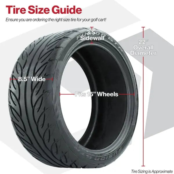 215/40 R15 Fusion GTR Street Tire Size Guide