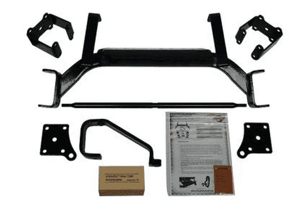 SGC 6″ Drop Axle Lift Kit for EZGO TXT/PDS Gas 2008.5-2013 exploded view of parts