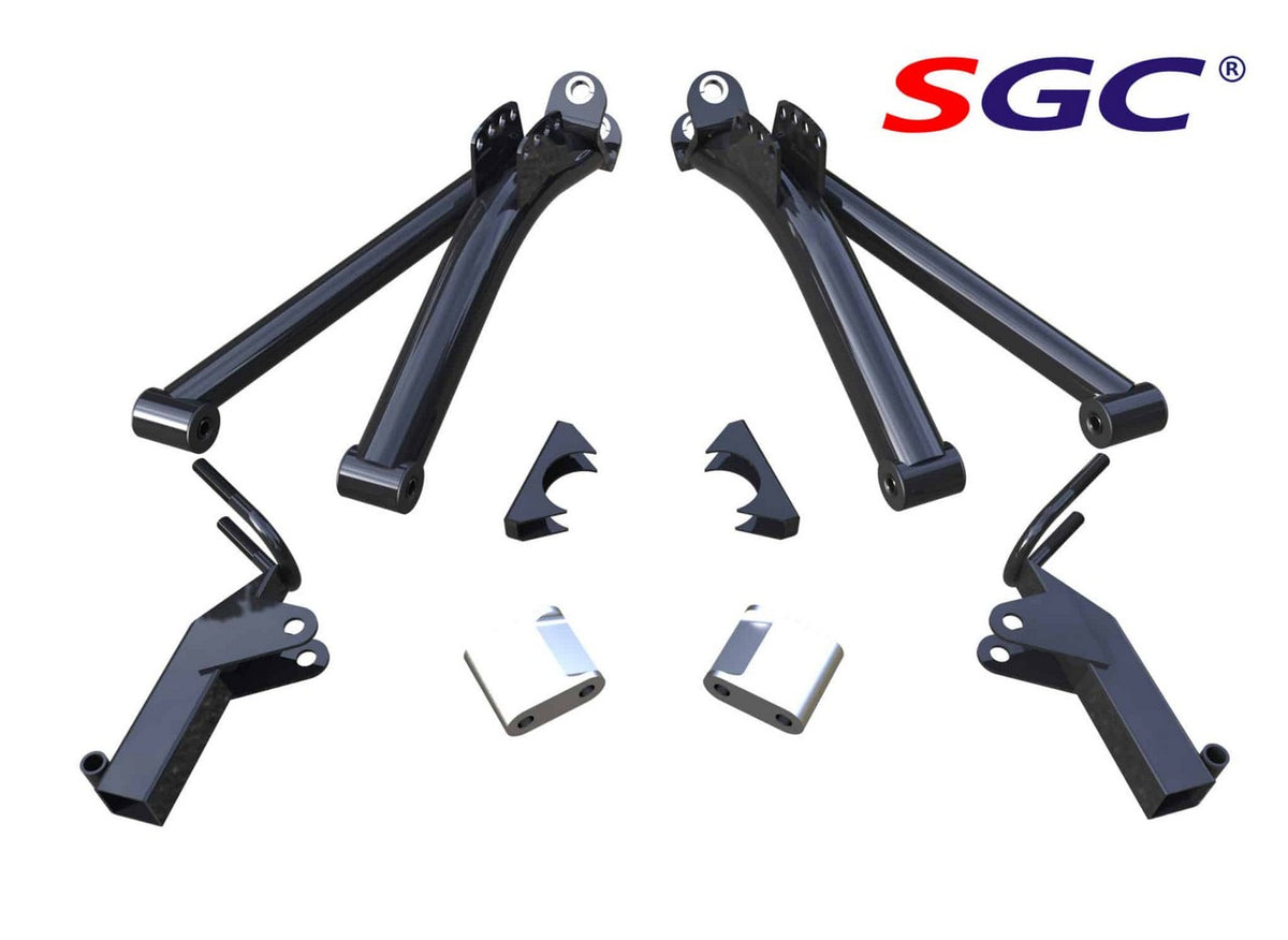 SGC 6″ A-Arm Lift Kit for Yamaha G2/G9 exploded view of parts