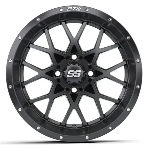 14x7 GTW Vortex Matte Black Wheel GTW