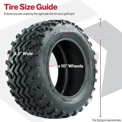 18x9.5-10 GTW Rogue All Terrain Tire