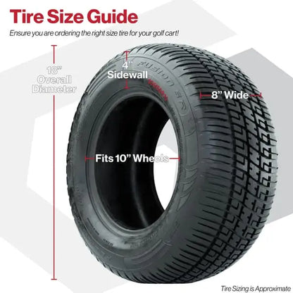 205/50-R10 GTW Fusion S/R Steel Belted Tire