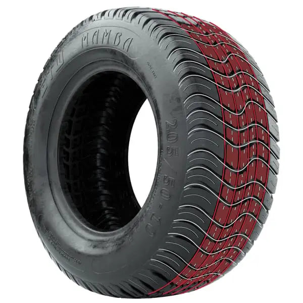 205/50-10 Mamba Street Low Profile Golf Cart Tire
