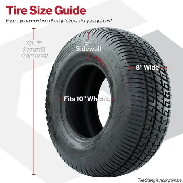 205/65-R10 GTW Fusion S/R Street Tire Size Guide