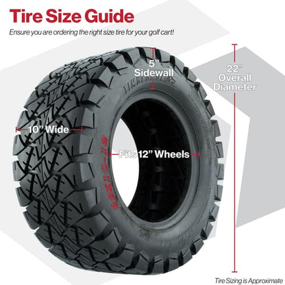 22x10-12 GTW Timberwolf A/T Tire