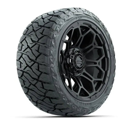 23x10-R14 GTW Maverick Radial All Terrain Tire mounted on 14x7 Bravo Matte Black Wheel