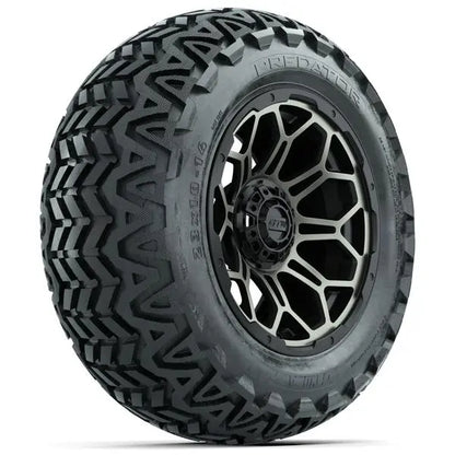 23x10-14 GTW Predator All Terrain Tire mounted on 14x7 Bravo Matte Bronze Wheel