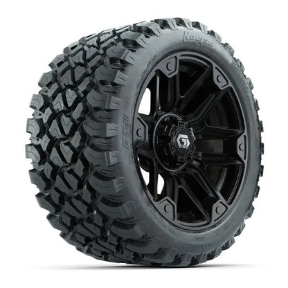 23x10-R14 GTW Nomad Radial All Terrain Tire mounted on 14x7 Graffiti Gloss Black Wheel