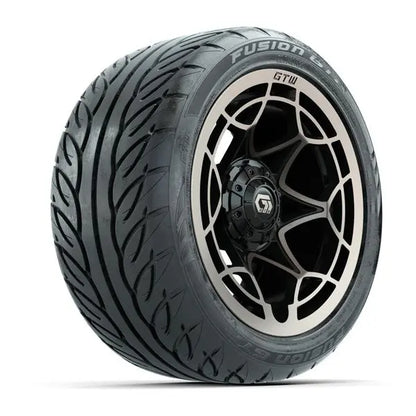 255/45-R14 GTW Fusion GTR Street Tire mounted on 14x7 Nexus Bronze Wheel