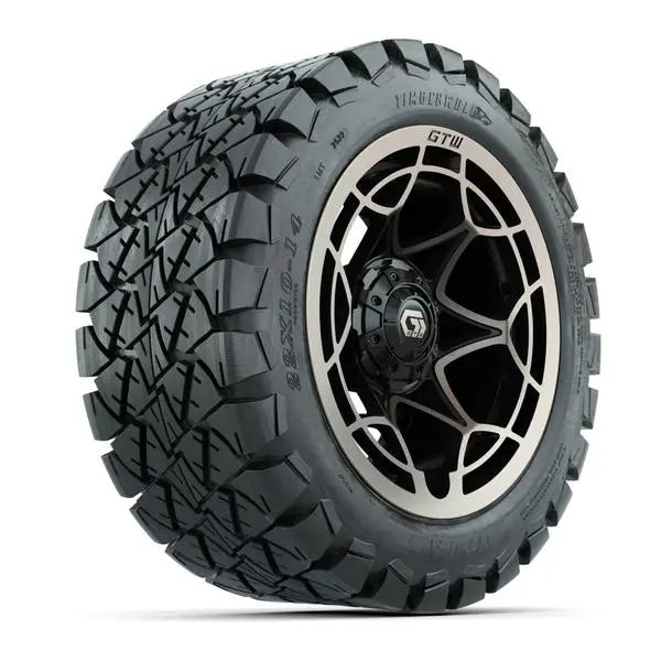 22x10-14 GTW Timberwolf All Terrain Tire mounted on 14x7 Nexus Bronze Wheel
