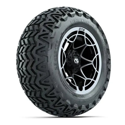 23x10-14 GTW Predator All Terrain Tire mounted on 14x7 Nexus Silver Wheel