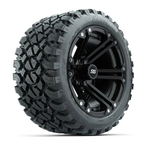 23x10-R14 GTW Nomad Radial All Terrain Tire mounted on 14x7 Specter Matte Black Wheel