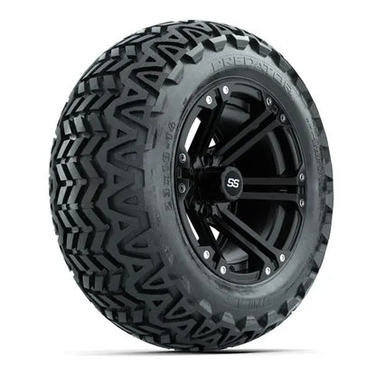 23x10-14 GTW Predator All Terrain Tire mounted on 14x7 Specter Matte Black Wheel