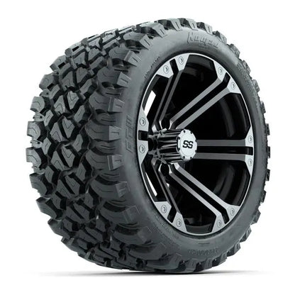 23x10-R14 GTW Nomad Radial All Terrain Tire mounted on 14x7 Specter Machined and Black Wheel