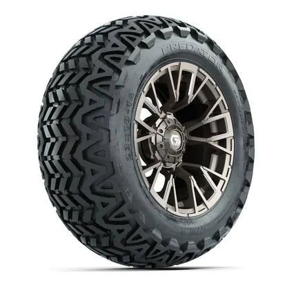 23x10-14 GTW Predator All Terrain Tire mounted on 14x7 Vandal Satin Bronze Wheel