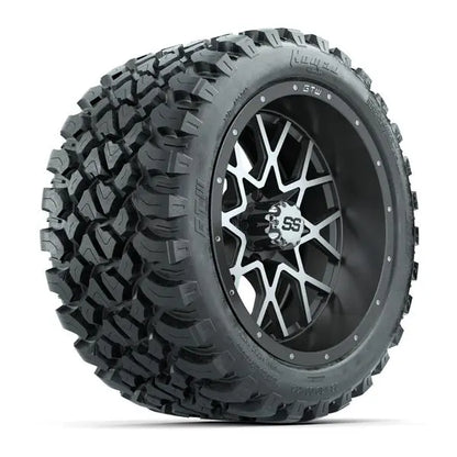 23x10-14 GTW Nomad Radial All Terrain Tire mounted on 14x7 Vortex Matte Grey Wheel