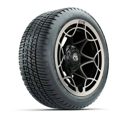 14" GTW Nexus Satin Bronze Wheels with Low Profile Golf Cart Tire