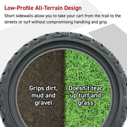 205/35-R14 GTW Maverick Radial All Terrain Tire Turf Examples