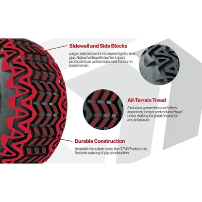 23x10-14 GTW Predator All Terrain Tire Tread Specs