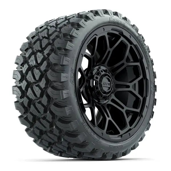 23x10-R15 GTW Nomad Radial All Terrain Tire mounted on 15x7 Bravo Matte Black Wheel