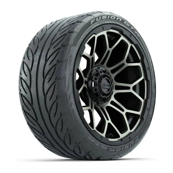 215/40-R15 GTW Fusion GTR Street Tire mounted on 15x7 Bravo Matte Bronze Wheel