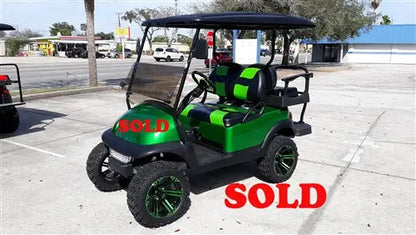 2015 Candy Emerald Green Club Car Precedent Golf Cart