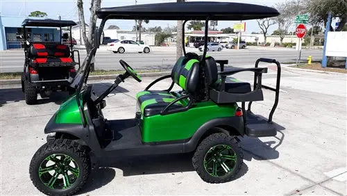 2015 Candy Emerald Green Club Car Precedent Golf Cart