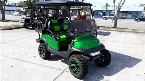 2015 Candy Emerald Green Club Car Precedent Golf Cart