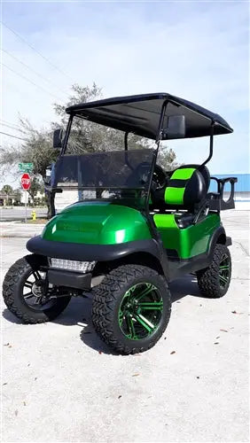 2015 Candy Emerald Green Club Car Precedent Golf Cart