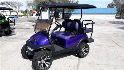 2015 Plum Crazy Club Car Precedent Golf Cart