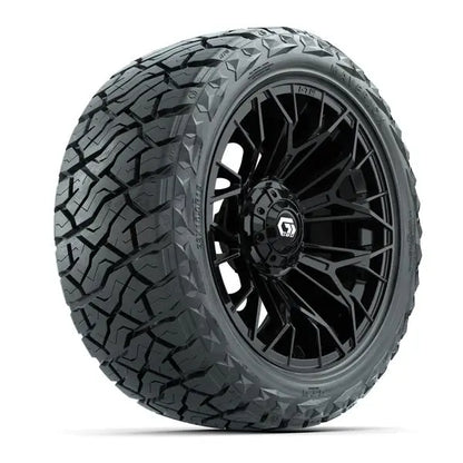 23x10-R15 GTW Maverick Radial All Terrain Tire mounted on 15x7 Stellar Matte Black Wheel