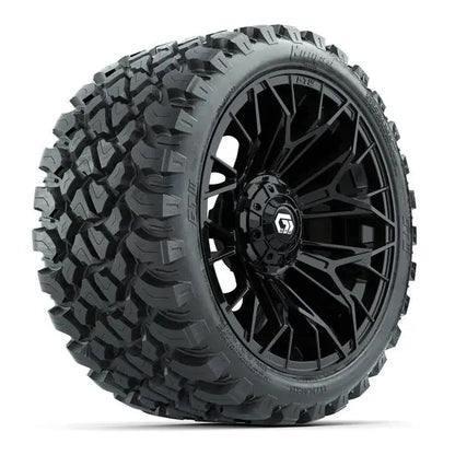 23x10-R15 GTW Nomad Radial All Terrain Tire mounted on 15x7 Stellar Matte Black Wheel