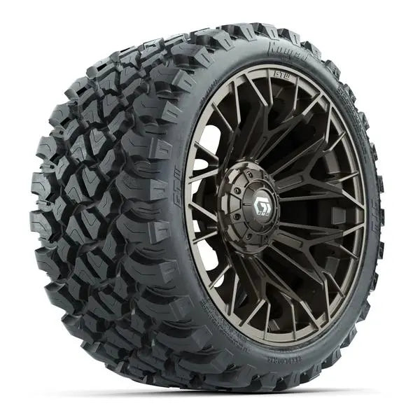 23x10-R15 GTW Nomad Radial All Terrain Tire mounted on 15x7 Stellar Matte Bronze Wheel