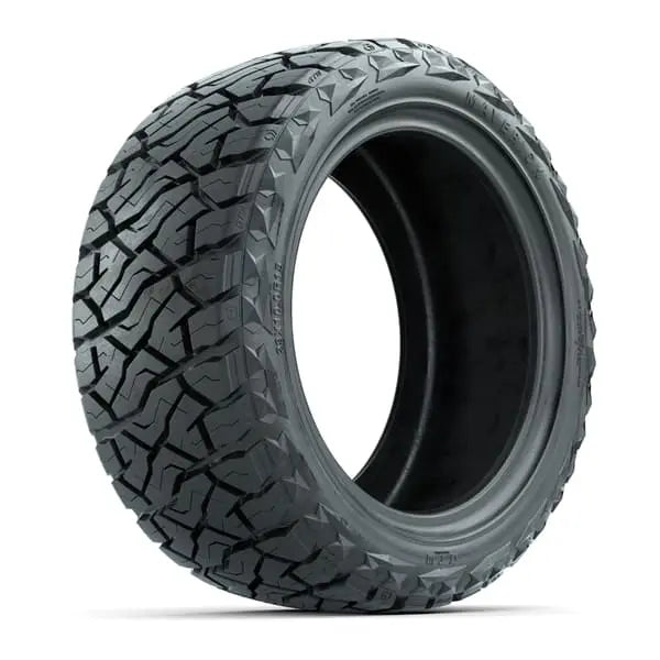 15" GTW Spyder Matte Silver Wheels with Lifted Tire Combo