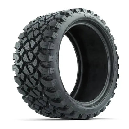 15" GTW Spyder Matte Silver Wheels with Lifted Tire Combo