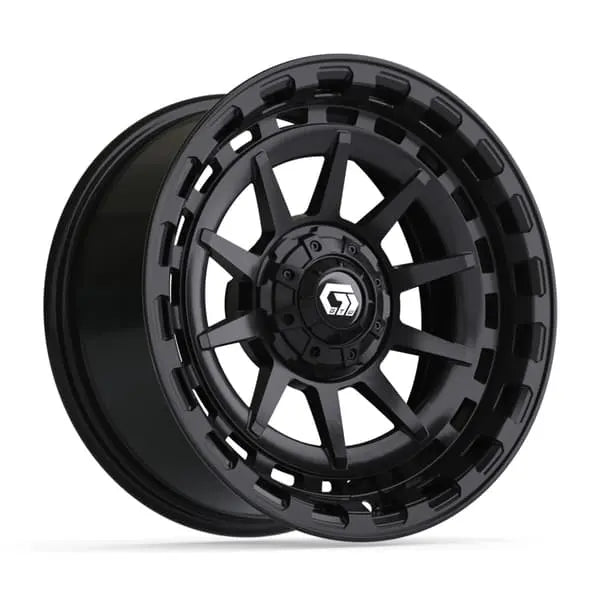 15x7 GTW Barricade Gloss Black Wheel