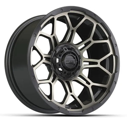 15" GTW Bravo Matte Bronze Wheels with Lifted Tire Combo