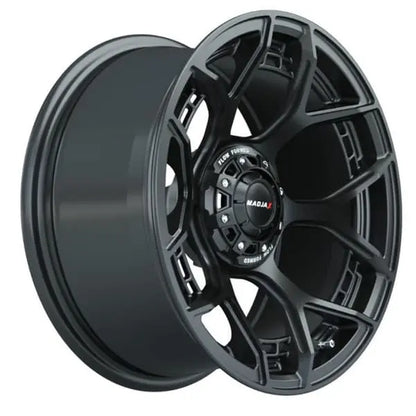 15x7 MadJax Evolution Matte Black Wheel