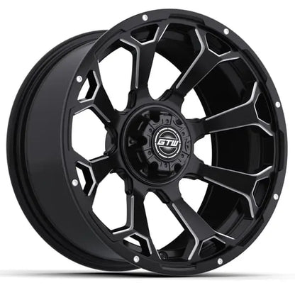 15x7 GTW Raven Matte Black Wheel