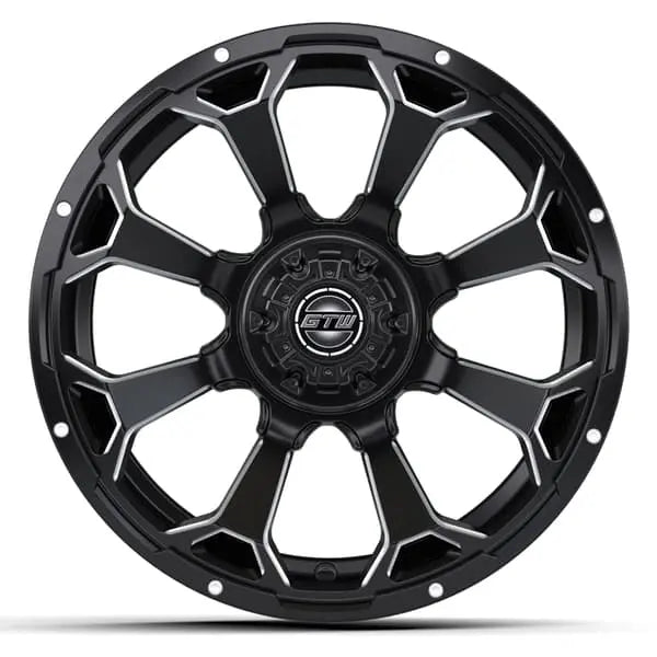 15x7 GTW Raven Matte Black Wheel