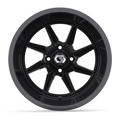 15x9 GTW Reaper Gloss Black Ultra-Wide Wheel