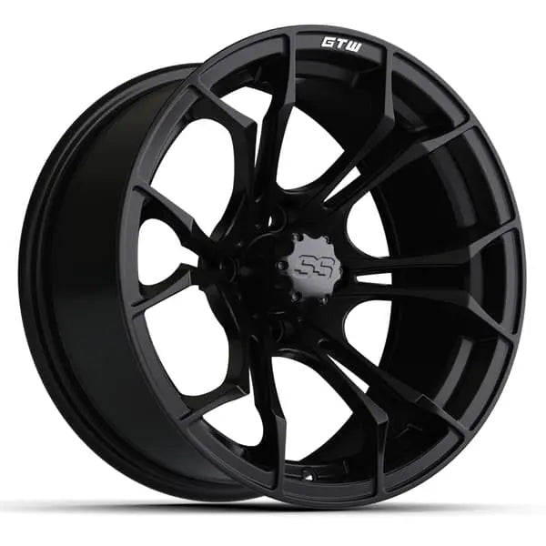 15x7 GTW Spyder Matte Black Wheel