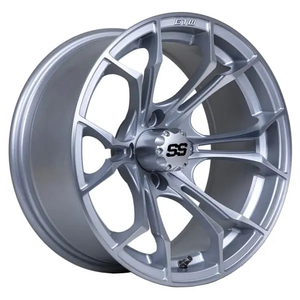 15x7 GTW Spyder Matte Silver Wheel