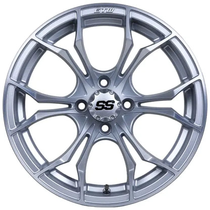 15x7 GTW Spyder Matte Silver Wheel