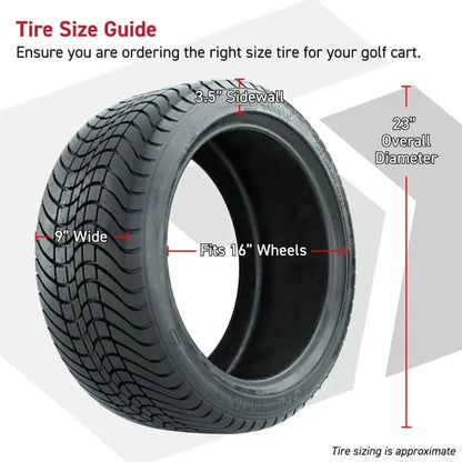 16" GTW 225/40-R16 Mamba Steel Belted Radial Street Tire
