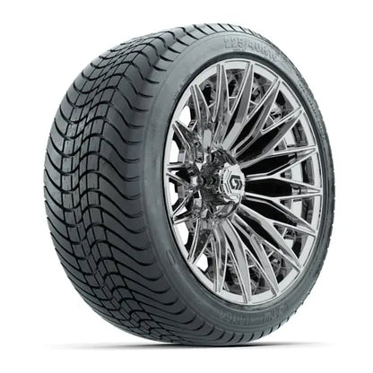 16" GTW Blur Chrome Wheels with 225/40-R16 Mamba Street Tires
