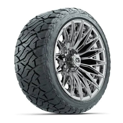 16" GTW Blur Chrome Wheels with 225/40-R16 Maverick Radial AT Tires
