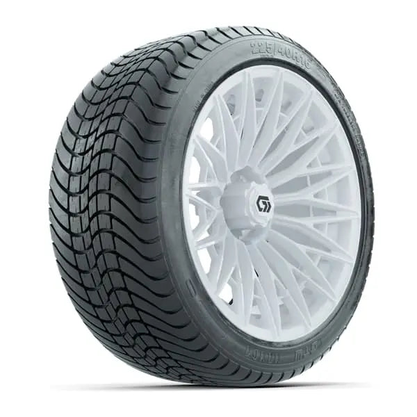 16″ GTW Blur Gloss White Wheel